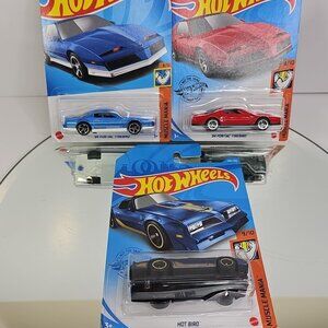 Pontiac Firebird 1984 Hot Bird Hot Wheels Diecast Cars HW Muscle Mania Set Of 3